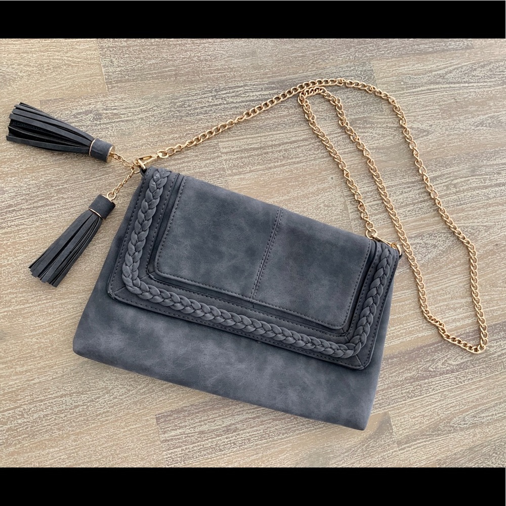 Gray Purse or Clutch
